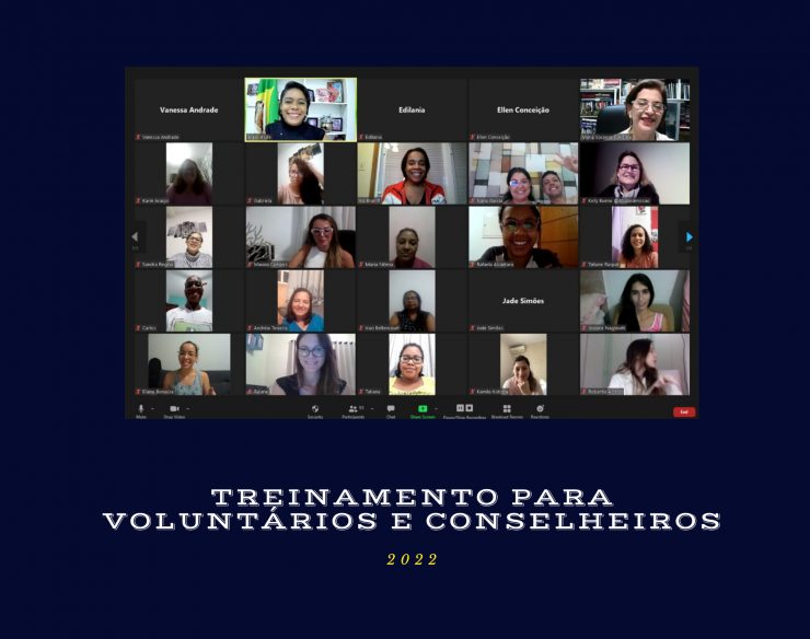 (English) Training for volunteers and counselors